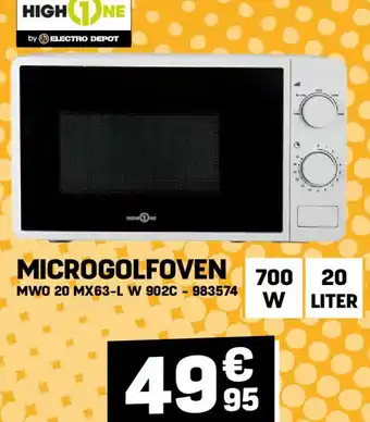 Electro Depot MICROGOLFOVEN aanbieding