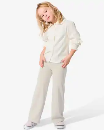 HEMA Kinderbroek Met Knopen Gebroken Wit (gebroken wit)