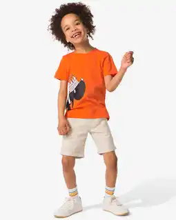 HEMA HEMA Kinder Korte Broek Beige (beige) aanbieding