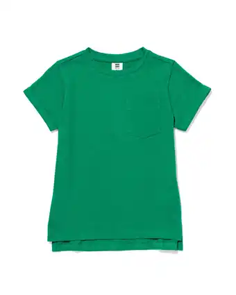 HEMA HEMA Kinder T-shirt Structuur Groen (groen) aanbieding