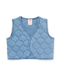 HEMA HEMA Babygilet Denim Gewatteerd Denim (denim) aanbieding