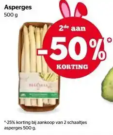 Spar Asperges aanbieding