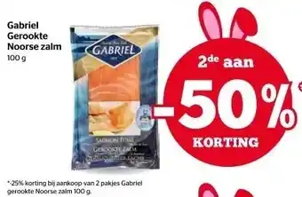 Spar Gabriel Gerookte Noorse zalm aanbieding