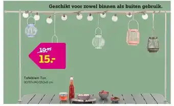 Tafelklem Ton