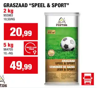 Hubo GRASZAAD "SPEEL & SPORT" 2 kg aanbieding