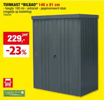 Hubo TUINKAST "BILBAO” 140 x 81 cm aanbieding