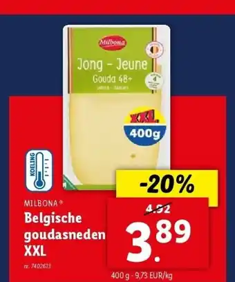 Lidl Belgische goudasneden XXL aanbieding