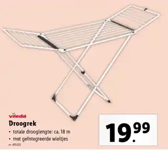 Lidl Droogrek aanbieding