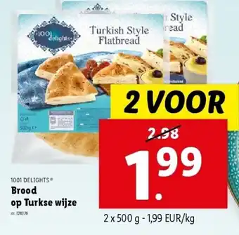 Lidl Brood op Turkse wijze aanbieding