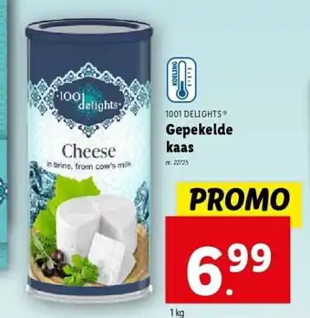 Lidl Gepekelde kaas aanbieding