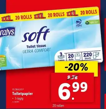 Lidl Toiletpapier aanbieding