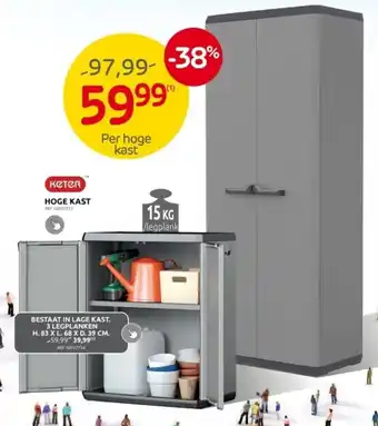 Brico HOGE KAST aanbieding