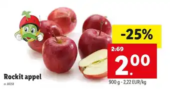 Lidl Rockit appel aanbieding