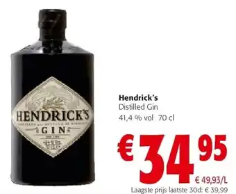 Colruyt Hendrick's aanbieding