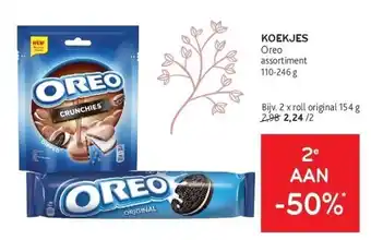 Alvo KOEKJES Oreo assortiment 110-246 g aanbieding