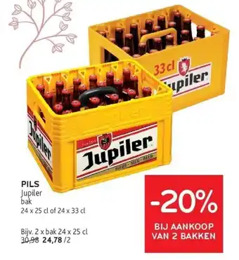 Alvo PILS Jupiler bak 24 x 25 cl of 24 x 33 cl aanbieding