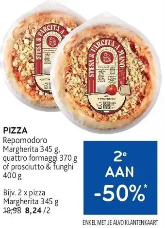 Alvo PIZZA Repomodoro aanbieding