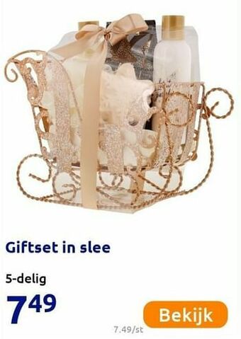 Action Giftset in slee aanbieding