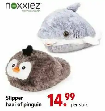 Slipper haai of pinguin