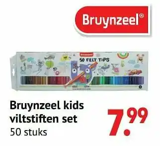 Europoint Bruynzeel kids viltstiften set aanbieding