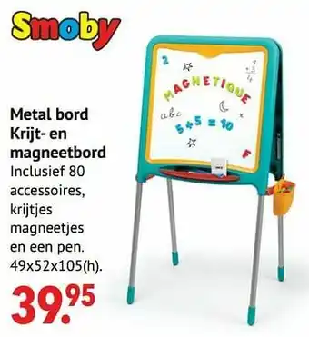 Europoint Metal bord krijt- en magneetbord aanbieding
