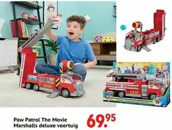 Paw patrol the movie marshalls deluxe voertuig