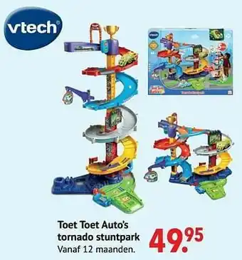 Toet toet auto’s tornado stuntpark