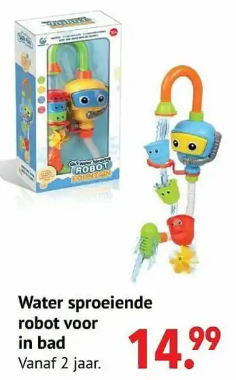 Europoint Water sproeiende robot voor in bad aanbieding