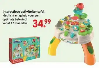 Interactieve activiteitentafel