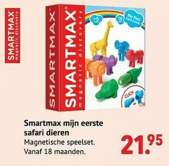 Smartmax mijn eerste safari dieren