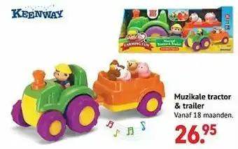Europoint Muzikale tractor + trailer aanbieding