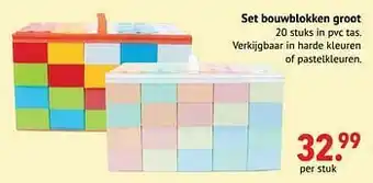 Europoint Set bouwblokken groot aanbieding