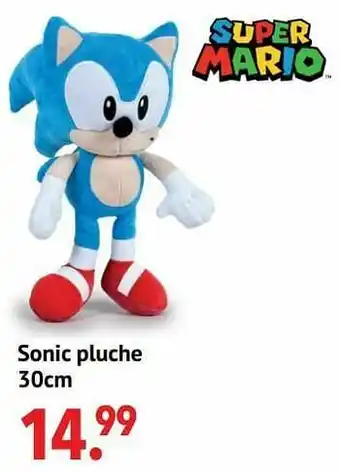 Europoint Sonic pluche aanbieding