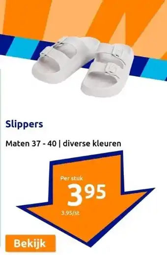 Action Slippers aanbieding