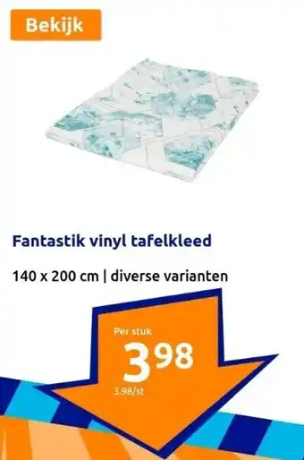 Action Fantastik vinyl tafelkleed aanbieding