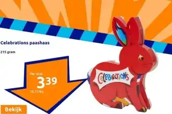 Action Celebrations paashaas aanbieding