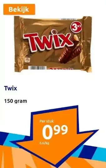 Action Twix aanbieding