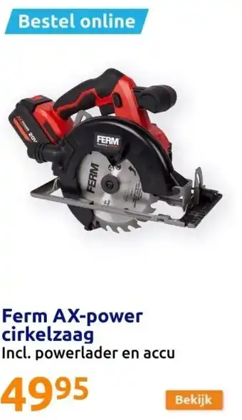 Ferm AX-power cirkelzaag