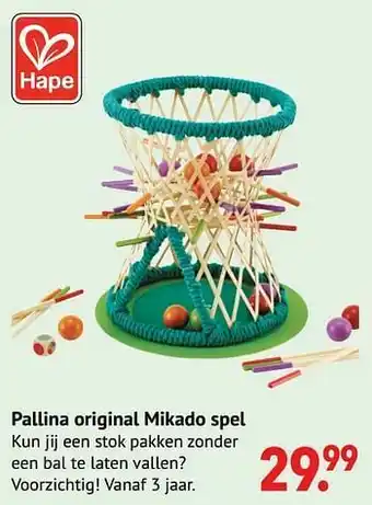 Pallina original mikado spel