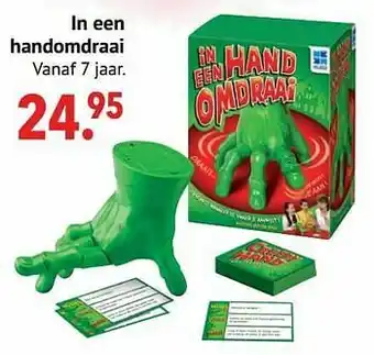 In een handomdraai