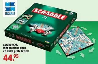 Europoint Scrabble xl met draaiend bord en extra grote letters aanbieding