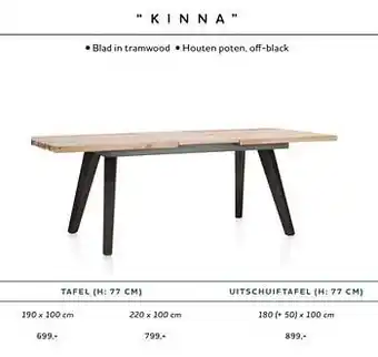 Kinna tafel