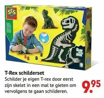 Europoint T-rex schilderset aanbieding