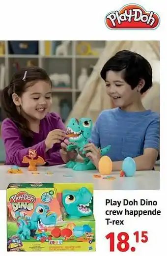 Europoint Play doh dino crew happende t-rex aanbieding
