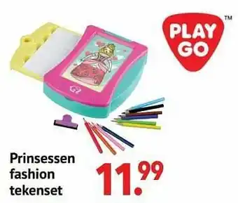 Prinsessen fashion tekenset