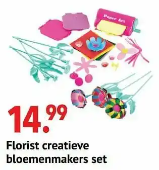 Florist creatieve bloemenmakers set