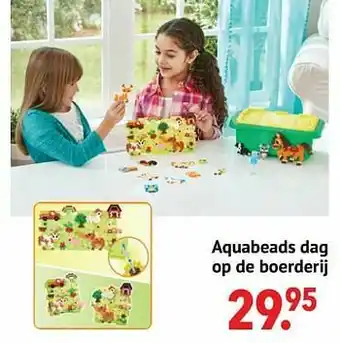 De Kinderplaneet Aquabeads dag op de boerderi aanbieding