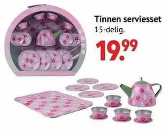 Tinnen serviesset