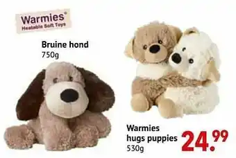 Bruine hond of hugs puppies