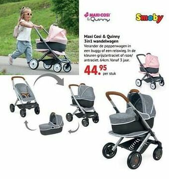 Maxi cosi + quinny 3in1 wandelwagen